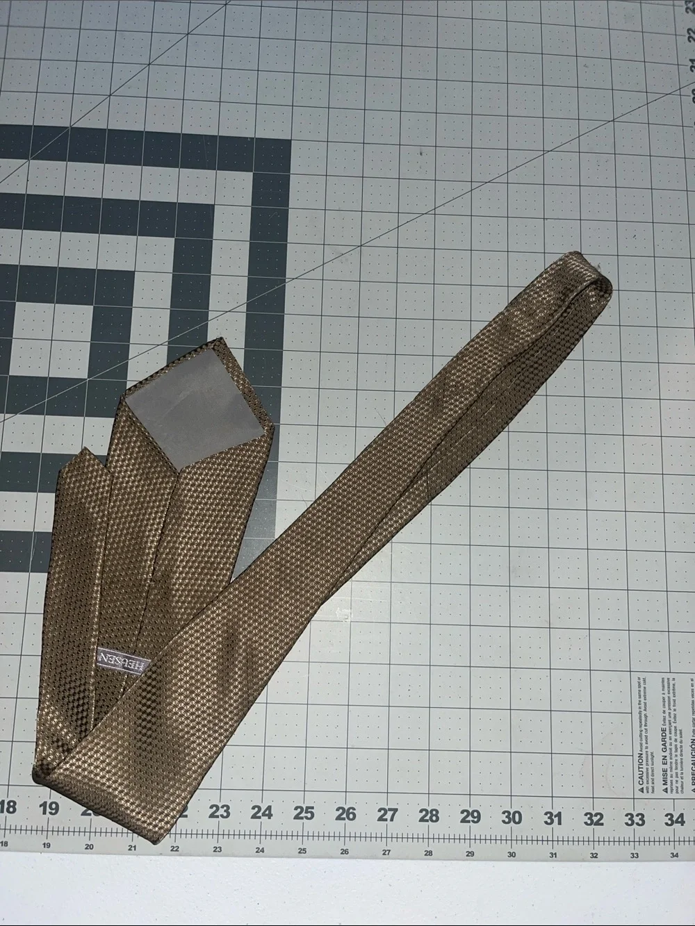 Van Heusen Brown Textured Men's Tie